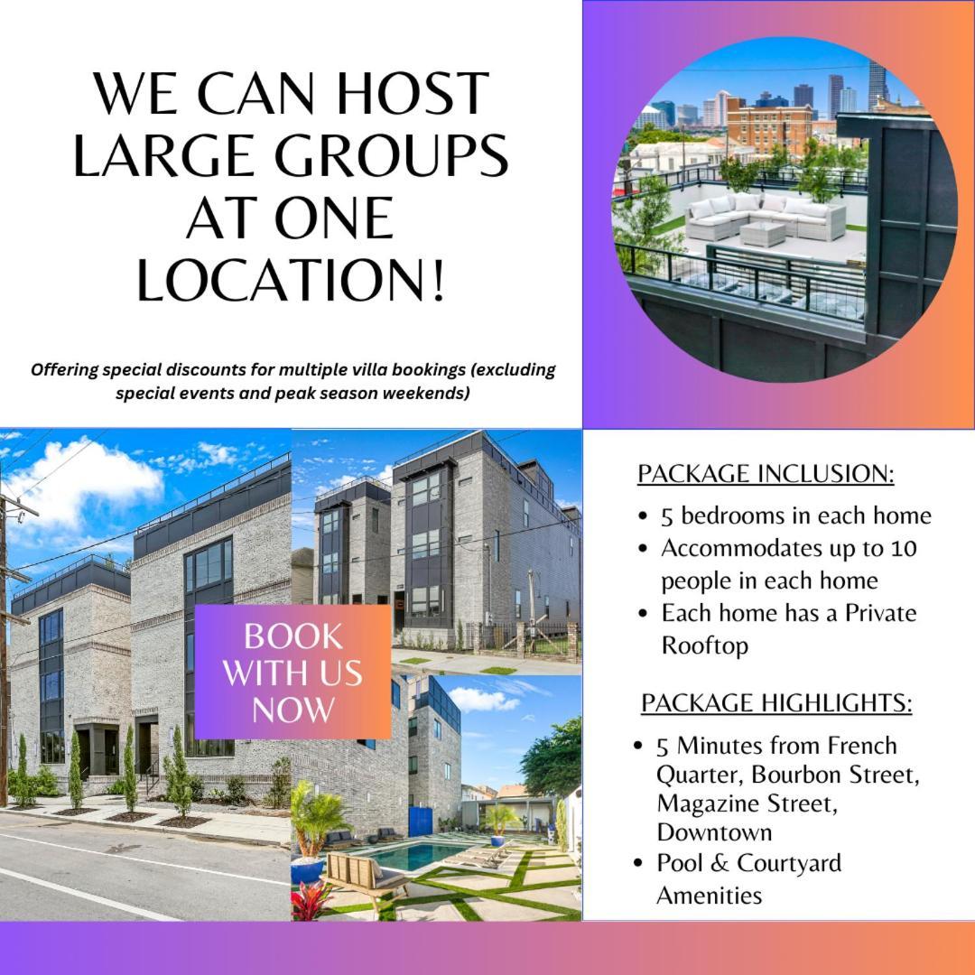 Galaxy Rooftop Villa New Orleans Ngoại thất bức ảnh